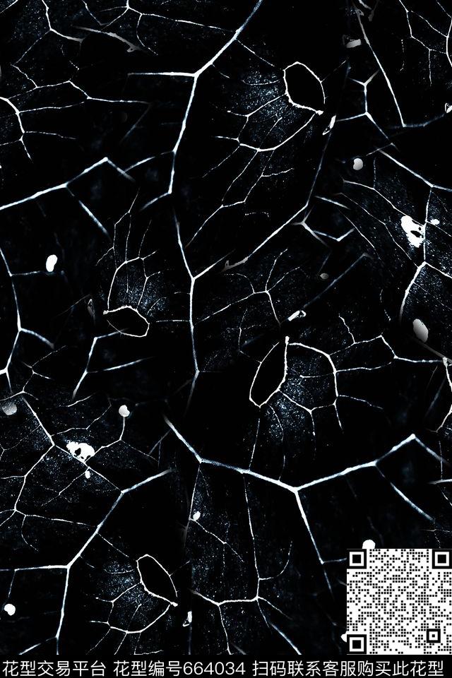 抽象裂纹纹理数码印花华亿平台下载（图片编号: 664034） - 瓦栏（Walan）