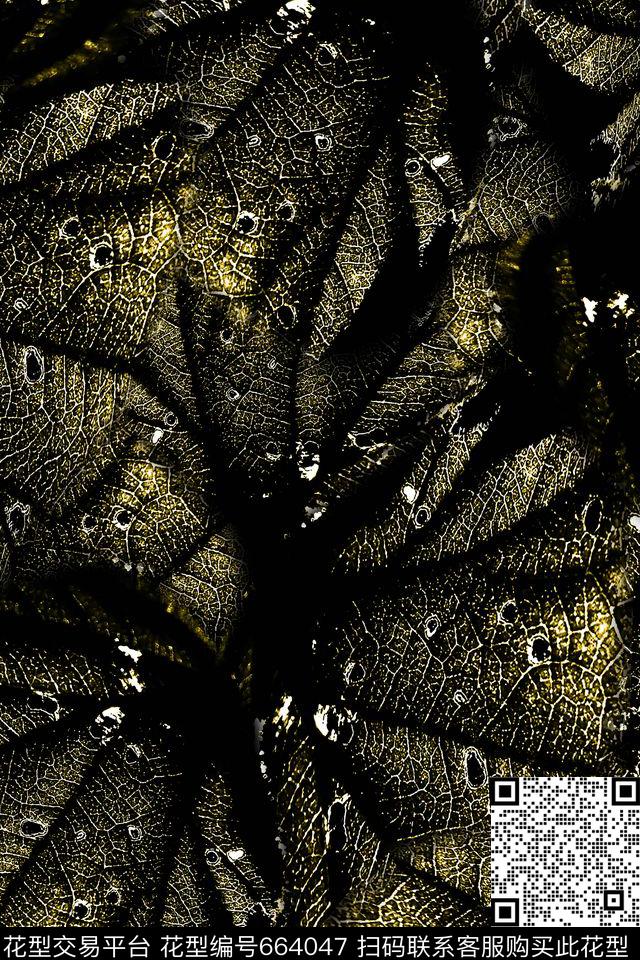 经络抽象纹路数码印花华亿平台下载（图片编号: 664047） - 瓦栏（Walan）