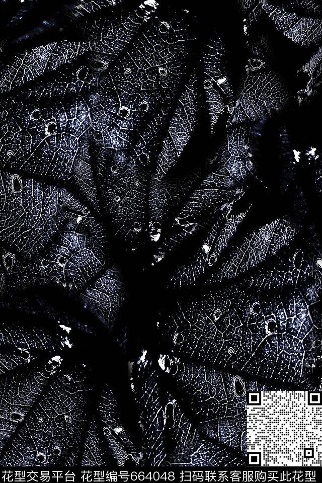 经络抽象纹路数码印花华亿平台下载（图片编号: 664048） - 瓦栏（Walan）