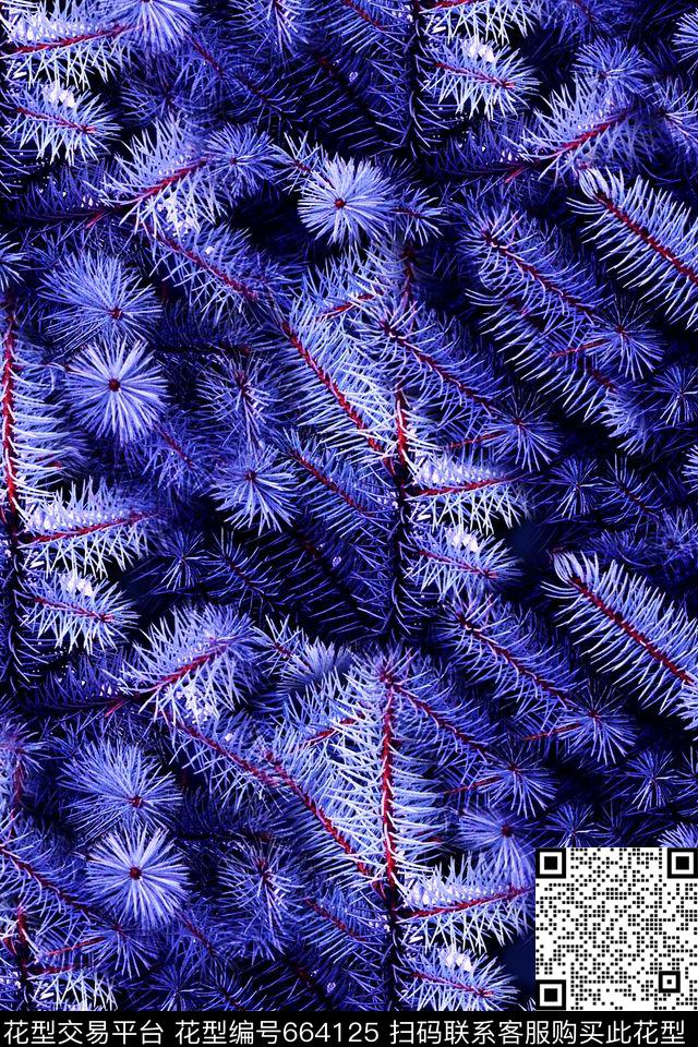 抽象肌理数码印花华亿平台下载（图片编号: 664125） - 瓦栏（Walan）