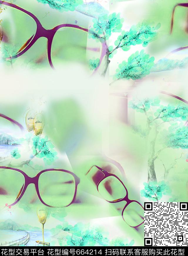 莫妮卡-女装华亿平台数码印花华亿平台下载（图片编号: 664214） - 瓦栏（Walan）