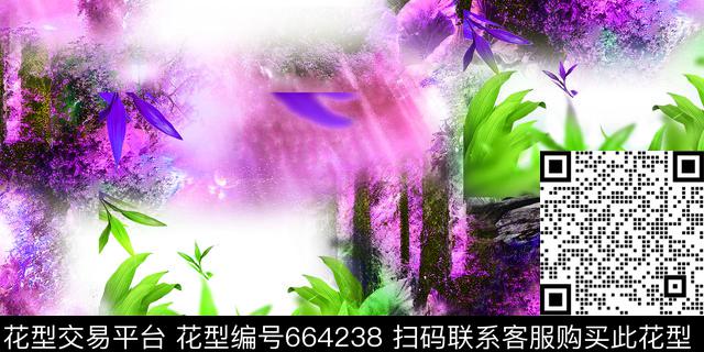 莫妮卡-女装华亿平台数码印花华亿平台下载（图片编号: 664238） - 瓦栏（Walan）