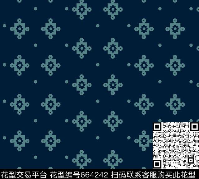 三角形方格色块传统印花华亿平台下载（图片编号: 664242） - 瓦栏（Walan）