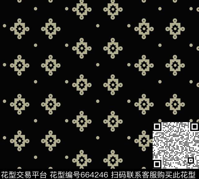 三角形方格色块传统印花华亿平台下载（图片编号: 664246） - 瓦栏（Walan）