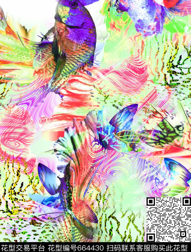 莫妮卡-女装华亿平台数码印花华亿平台下载（图片编号: 664430） - 瓦栏（Walan）