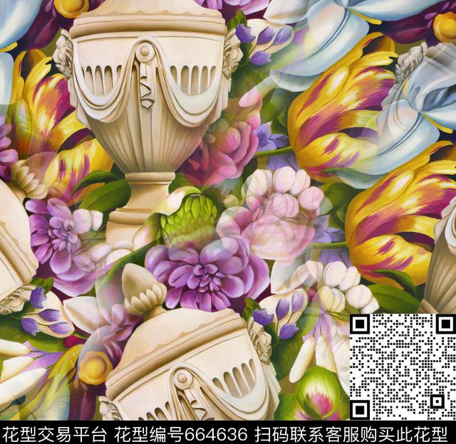 莫妮卡-女装华亿平台数码印花华亿平台下载（图片编号: 664636） - 瓦栏（Walan）