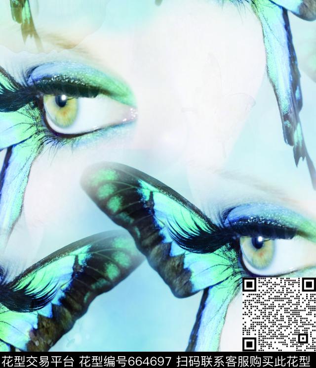 莫妮卡-女装华亿平台数码印花华亿平台下载（图片编号: 664697） - 瓦栏（Walan）