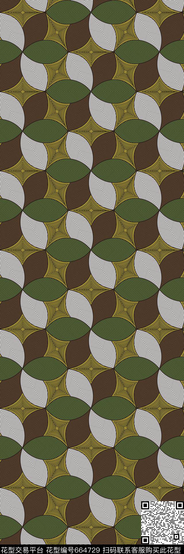 大牌时尚几何丝巾长巾传统印花华亿平台下载（图片编号: 664729） - 瓦栏（Walan）