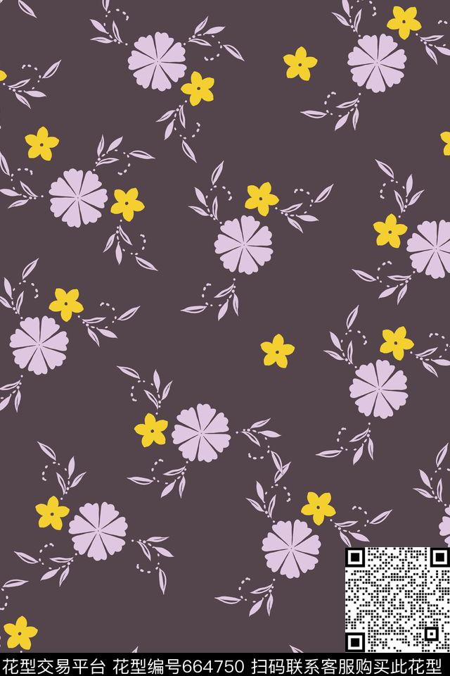 小碎花传统印花华亿平台下载（图片编号: 664750） - 瓦栏（Walan）