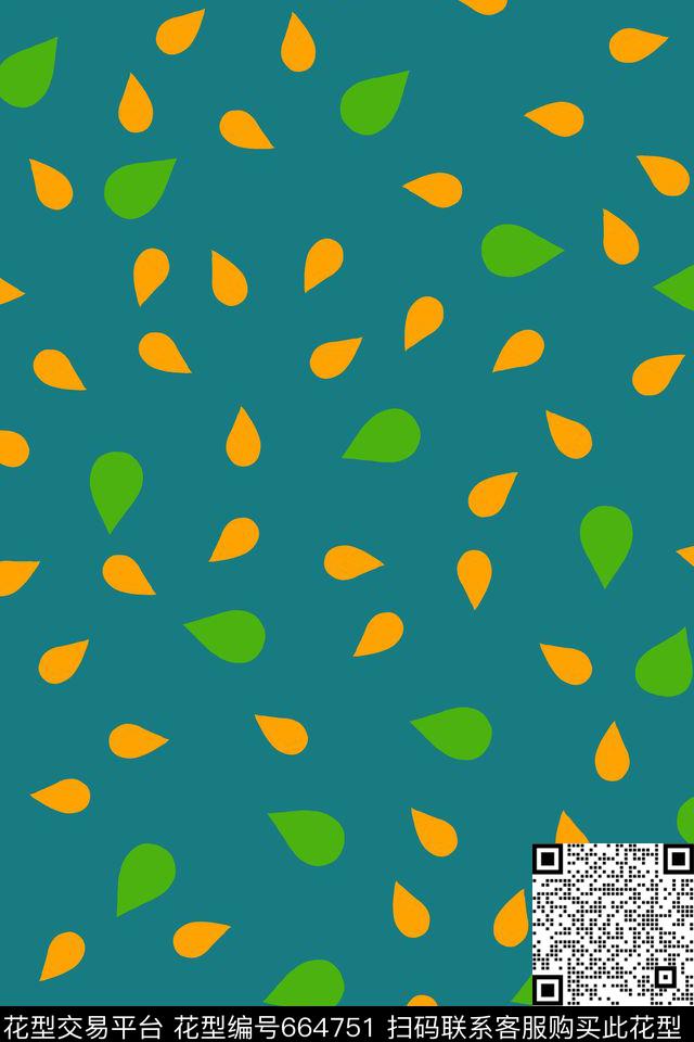 小碎花传统印花华亿平台下载（图片编号: 664751） - 瓦栏（Walan）