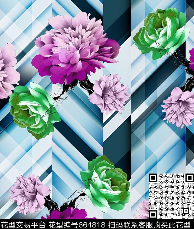 莫妮卡-女装华亿平台数码印花华亿平台下载（图片编号: 664818） - 瓦栏（Walan）