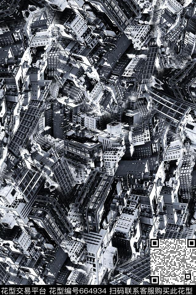 建筑大楼房屋数码印花华亿平台下载（图片编号: 664934） - 瓦栏（Walan）