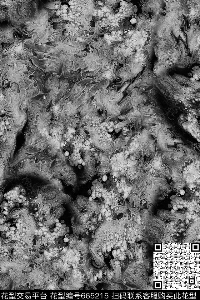 抽象男装朦胧数码印花华亿平台下载（图片编号: 665215） - 瓦栏（Walan）