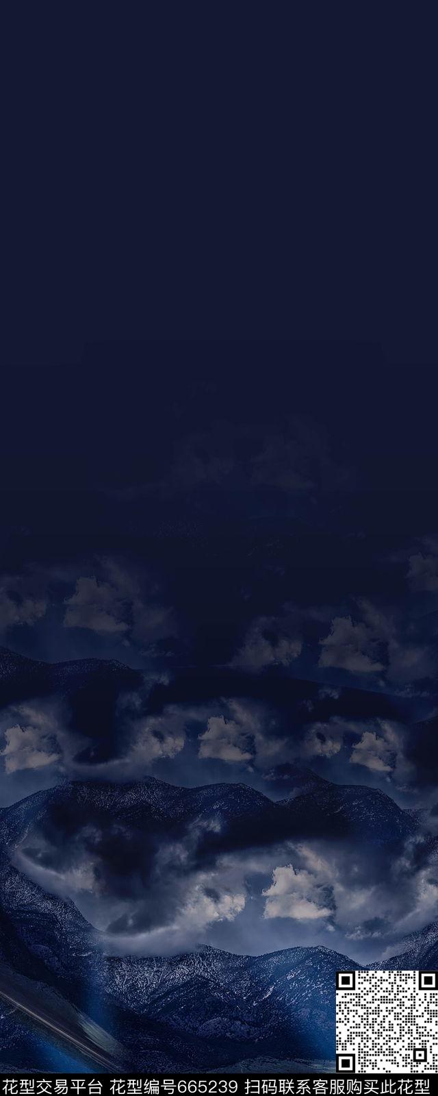 定位男装山川数码印花华亿平台下载（图片编号: 665239） - 瓦栏（Walan）