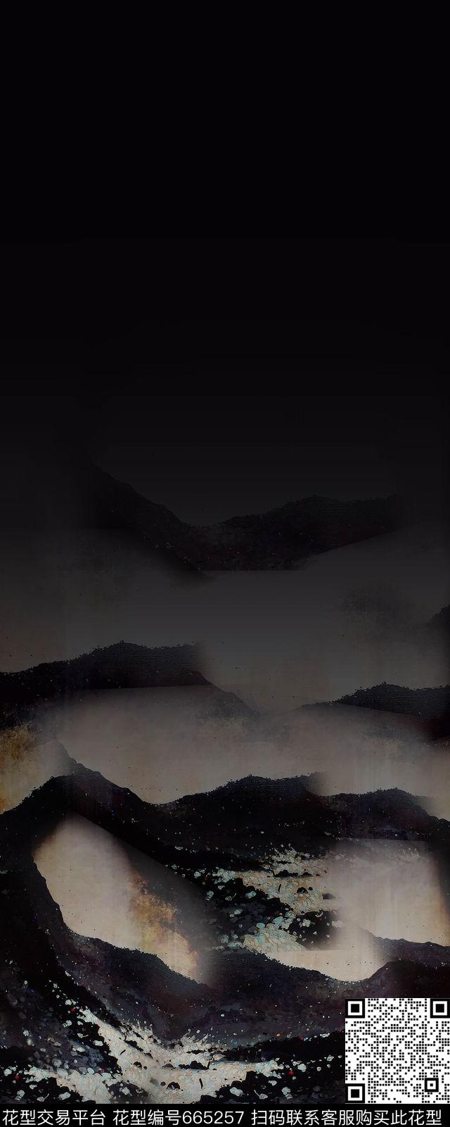 山川定位男装数码印花华亿平台下载（图片编号: 665257） - 瓦栏（Walan）