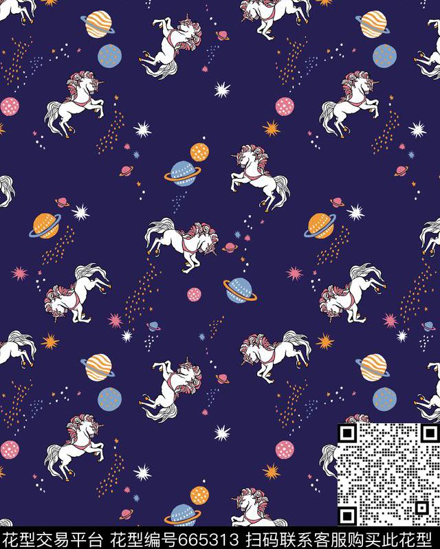 马漫画趣味传统印花华亿平台下载（图片编号: 665313） - 瓦栏（Walan）