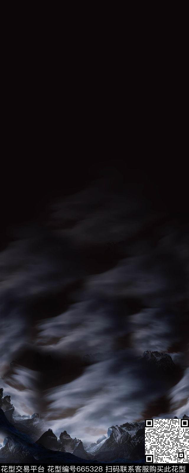 山川定位男装数码印花华亿平台下载（图片编号: 665328） - 瓦栏（Walan）