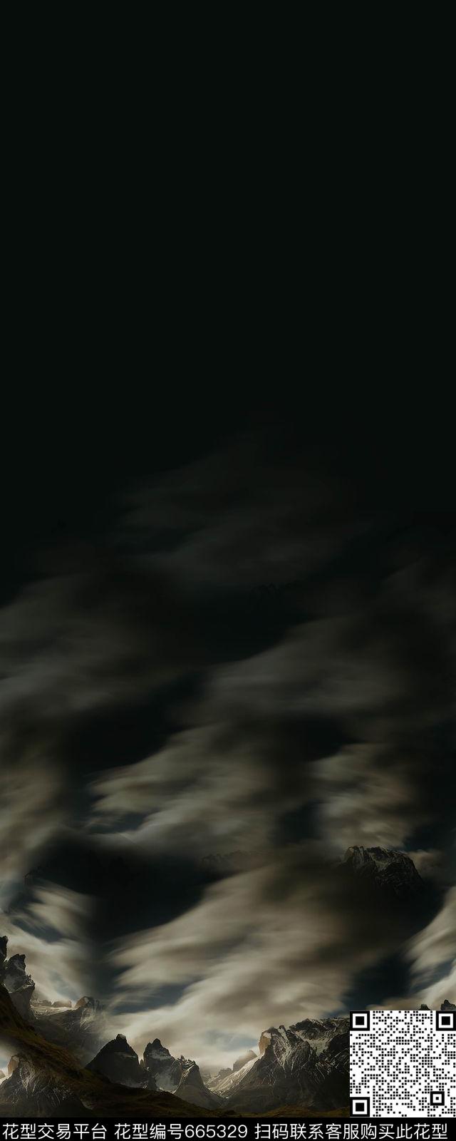 山川定位男装数码印花华亿平台下载（图片编号: 665329） - 瓦栏（Walan）