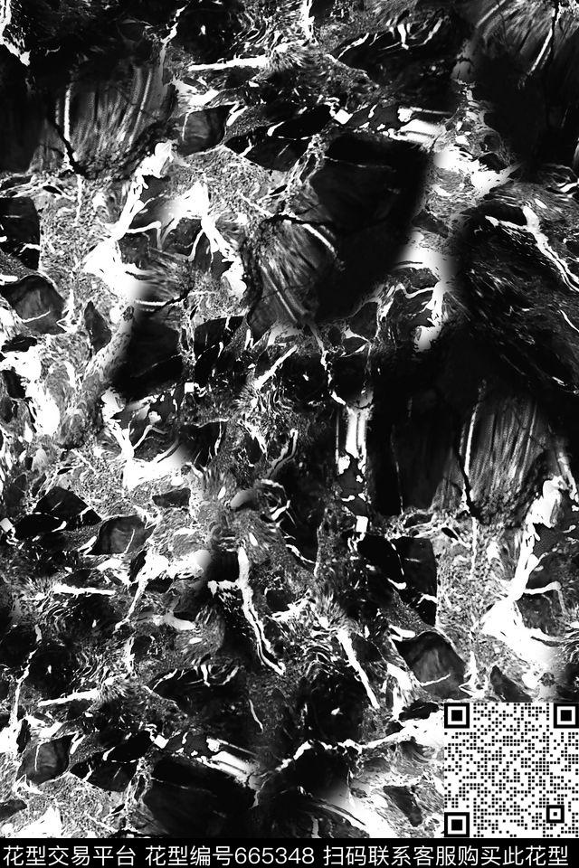 抽象男装朦胧数码印花华亿平台下载（图片编号: 665348） - 瓦栏（Walan）