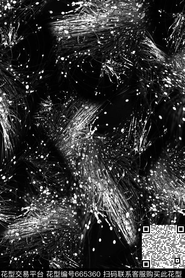 圆点星空波点数码印花华亿平台下载（图片编号: 665360） - 瓦栏（Walan）