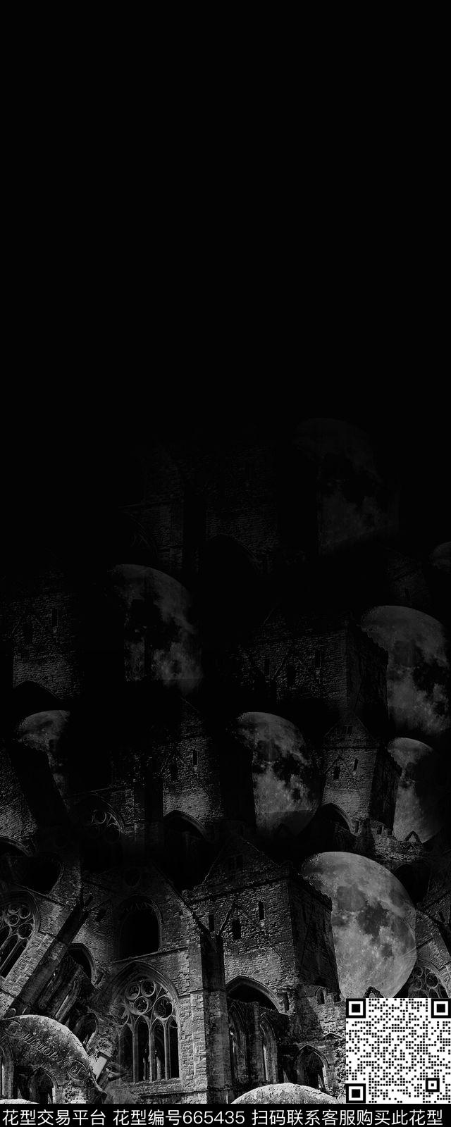 建筑景观房子数码印花华亿平台下载（图片编号: 665435） - 瓦栏（Walan）