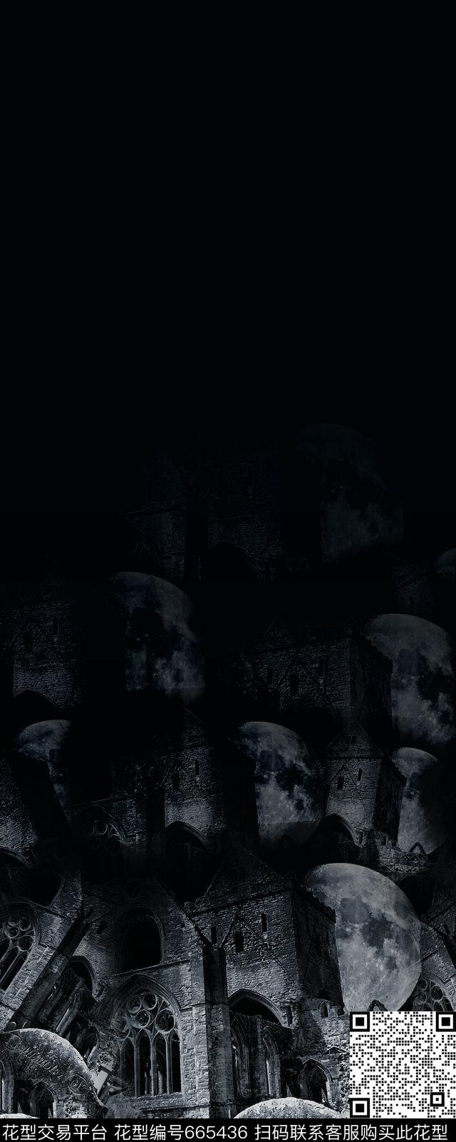 建筑景观房子数码印花华亿平台下载（图片编号: 665436） - 瓦栏（Walan）