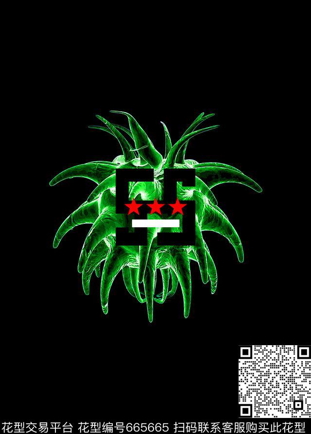 原创T恤个性数码印花华亿平台下载（图片编号: 665665） - 瓦栏（Walan）