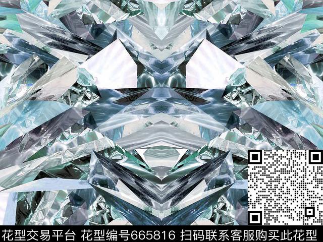 宝石刀锋石刻数码印花华亿平台下载（图片编号: 665816） - 瓦栏（Walan）