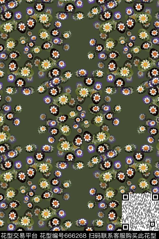 男士泳装圆圈组合石头手绘花纹数码印花华亿平台下载（图片编号: 666268） - 瓦栏（Walan）