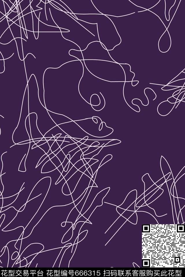 圆形圆圈线条传统印花华亿平台下载（图片编号: 666315） - 瓦栏（Walan）