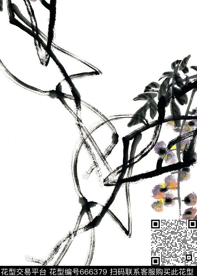 Fei-民族风民族风中国风数码印花华亿平台下载（图片编号: 666379） - 瓦栏（Walan）