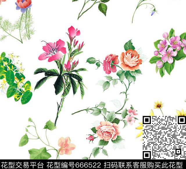 莫妮卡-女装华亿平台数码印花华亿平台下载（图片编号: 666522） - 瓦栏（Walan）