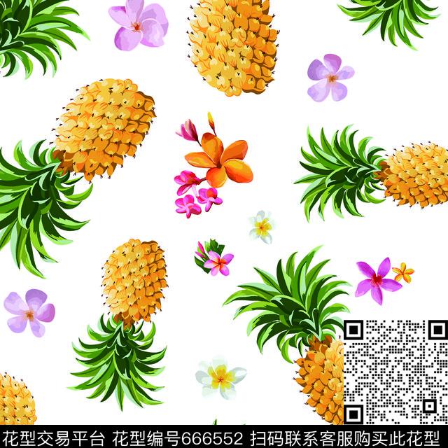 小碎花花卉趣味数码印花华亿平台下载（图片编号: 666552） - 瓦栏（Walan）