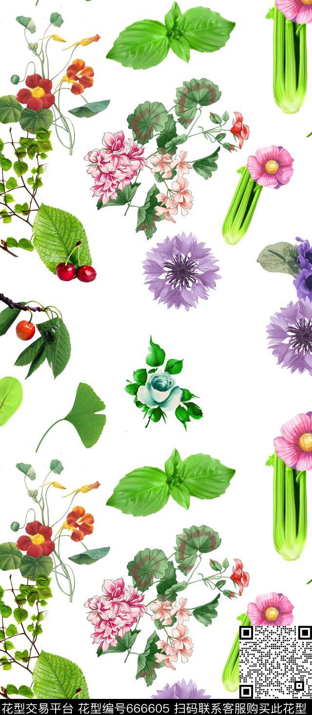 莫妮卡-女装华亿平台数码印花华亿平台下载（图片编号: 666605） - 瓦栏（Walan）