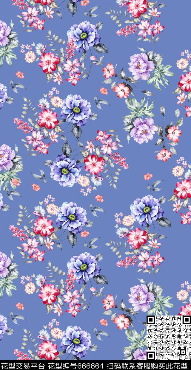 莫妮卡-女装华亿平台数码印花华亿平台下载（图片编号: 666664） - 瓦栏（Walan）