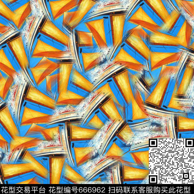 刮擦磕碰艺术数码印花华亿平台下载（图片编号: 666962） - 瓦栏（Walan）