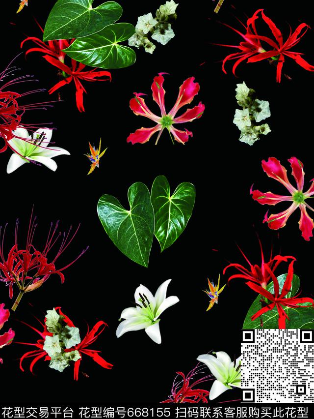 时尚男装数码印花华亿平台下载（图片编号: 668155） - 瓦栏（Walan）