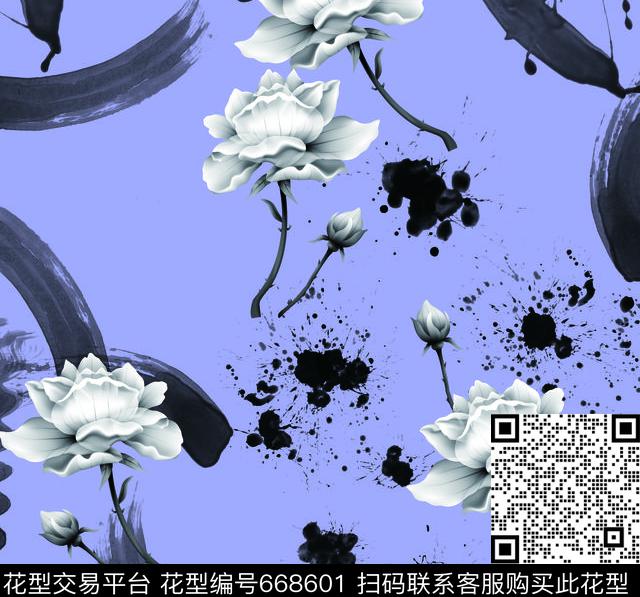 莫妮卡-女装华亿平台数码印花华亿平台下载（图片编号: 668601） - 瓦栏（Walan）