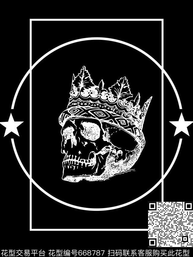 单色黑白kenzo数码印花华亿平台下载（图片编号: 668787） - 瓦栏（Walan）