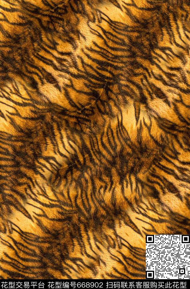 时尚抽象手绘豹纹纹理印花时尚女装裙子外套动物纹印花泳装数码印花华亿平台下载（图片编号: 668902） - 瓦栏（Walan）