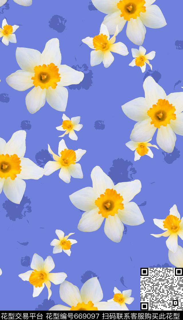 夏日花卉泳装撞色清新数码印花华亿平台下载（图片编号: 669097） - 瓦栏（Walan）