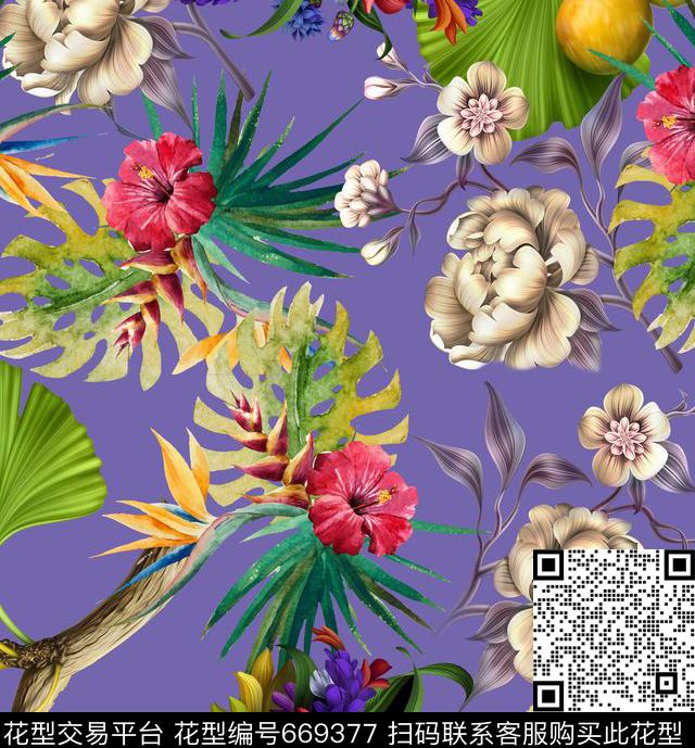 莫妮卡-女装华亿平台数码印花华亿平台下载（图片编号: 669377） - 瓦栏（Walan）