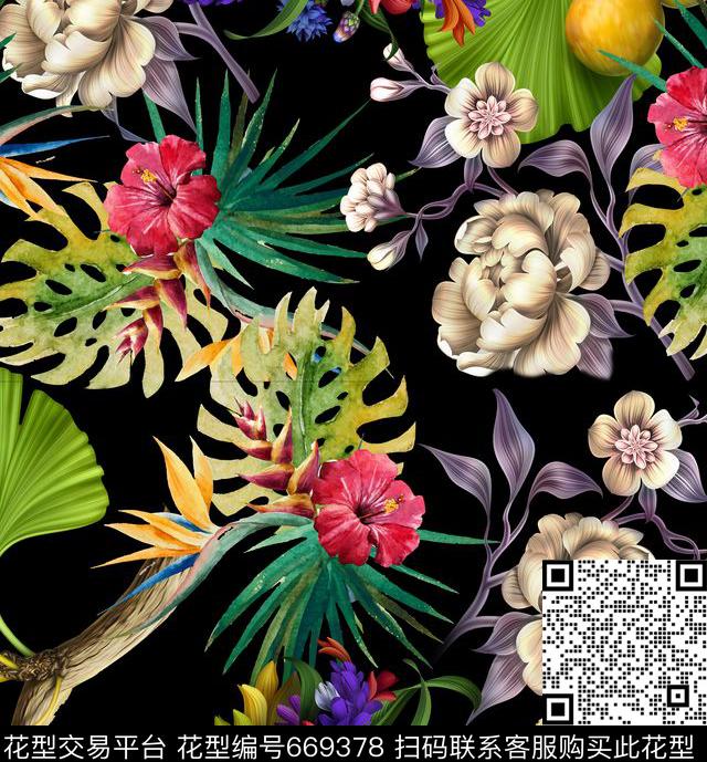 莫妮卡-女装华亿平台数码印花华亿平台下载（图片编号: 669378） - 瓦栏（Walan）