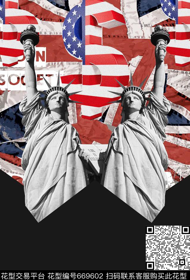 T桖卫衣印花罗马巴洛克花纹PLEIN风格数码印花华亿平台下载（图片编号: 669602） - 瓦栏（Walan）