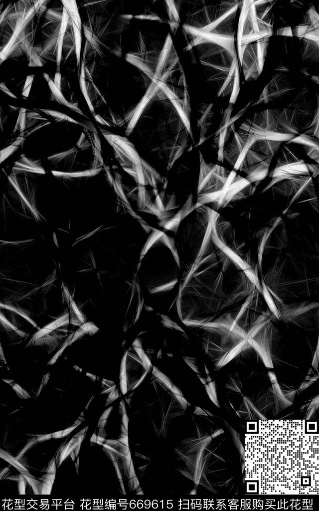 洋阳---抽象数码印花华亿平台下载（图片编号: 669615） - 瓦栏（Walan）