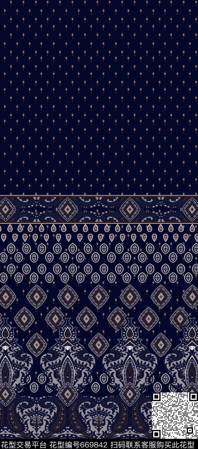佩斯利数码印花华亿平台下载（图片编号: 669842） - 瓦栏（Walan）