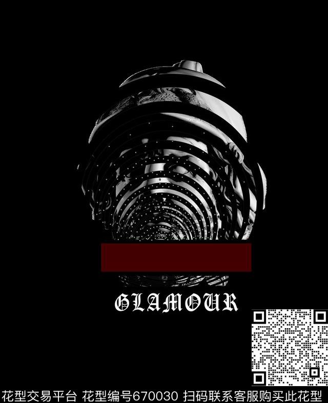 雕像撞色潮牌传统印花华亿平台下载（图片编号: 670030） - 瓦栏（Walan）