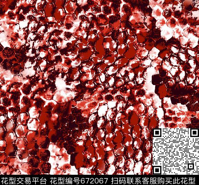 大方时尚纹理传统印花华亿平台下载（图片编号: 672067） - 瓦栏（Walan）