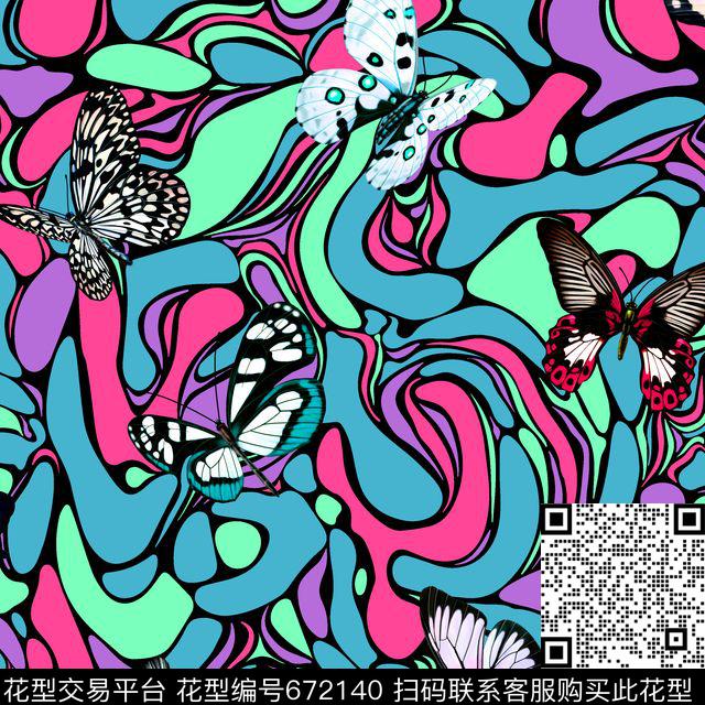 Fei-女装Fei-动物世界Fei-创意趣味数码印花华亿平台下载（图片编号: 672140） - 瓦栏（Walan）