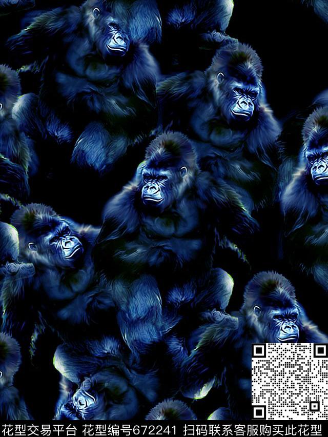 时尚男装数码印花华亿平台下载（图片编号: 672241） - 瓦栏（Walan）